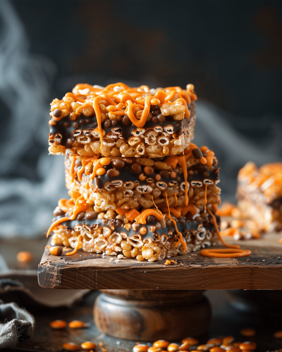 Halloween Rice Krispie Treats