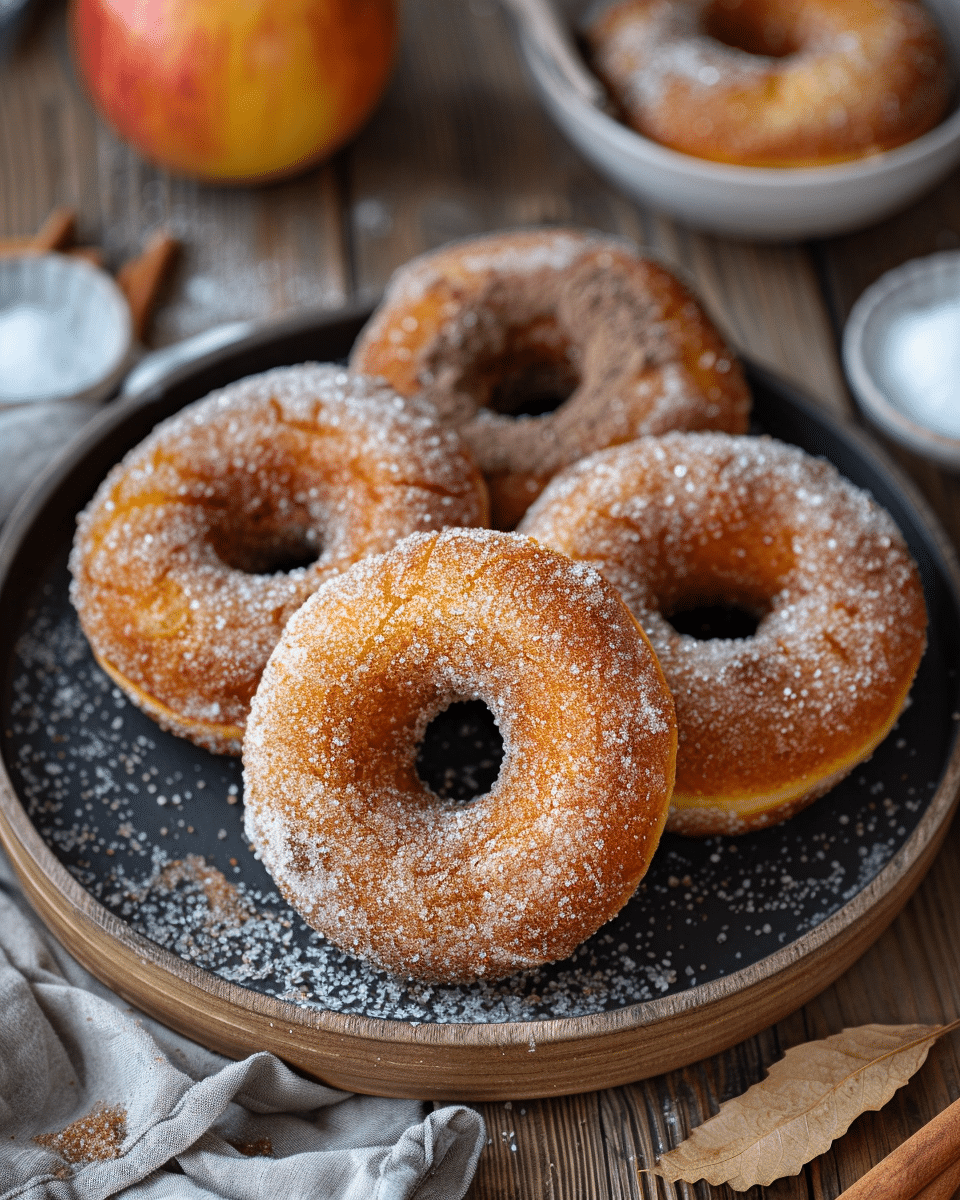 Baked Apple Cider Donuts