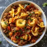 Crock Pot Taco Tortellini