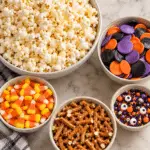 Candy Corn Halloween Popcorn