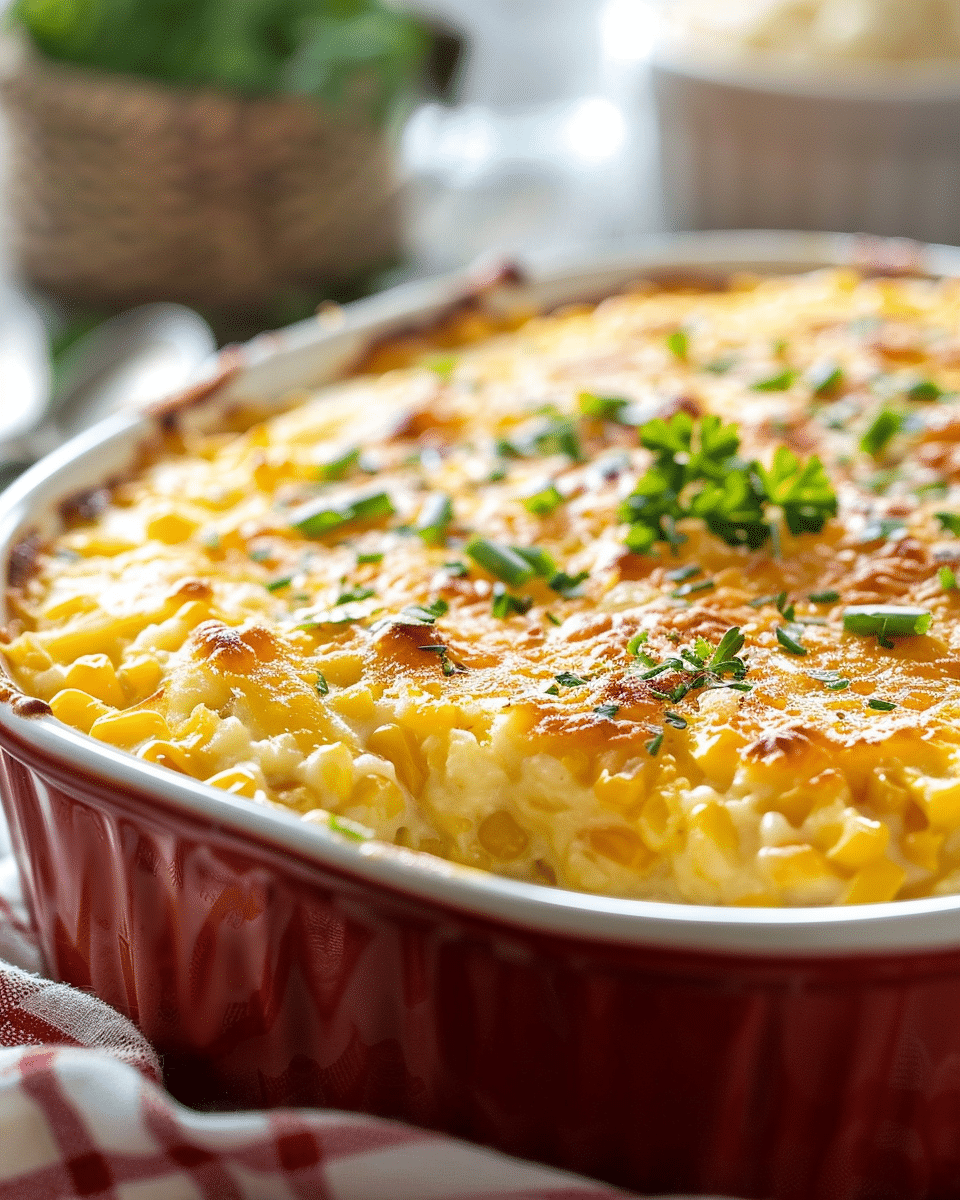 Creamed Corn Casserole Side Dish