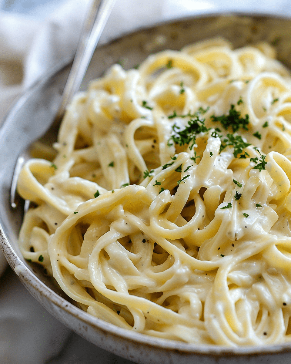 Creamy Fettuccine Alfredo