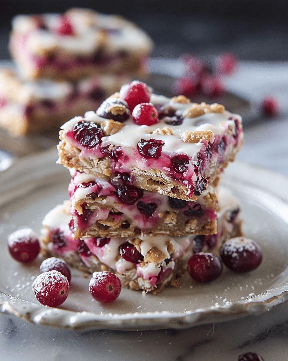 Cranberry Bliss Bars