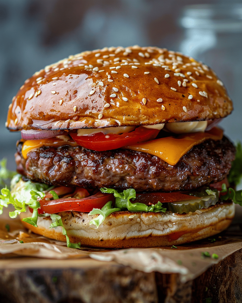Juicy Burger Recipe