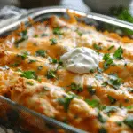 Crockpot Enchiladas Recipe (Slow Cooker Beef Enchilada Casserole)