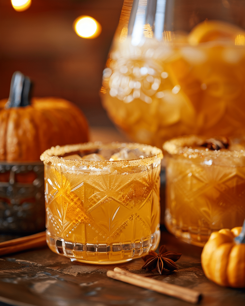 Sparkling Pumpkin Thanksgiving Punch