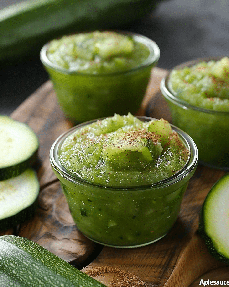 Cinnamon-Spiced Zucchini “Applesauce” Recipe