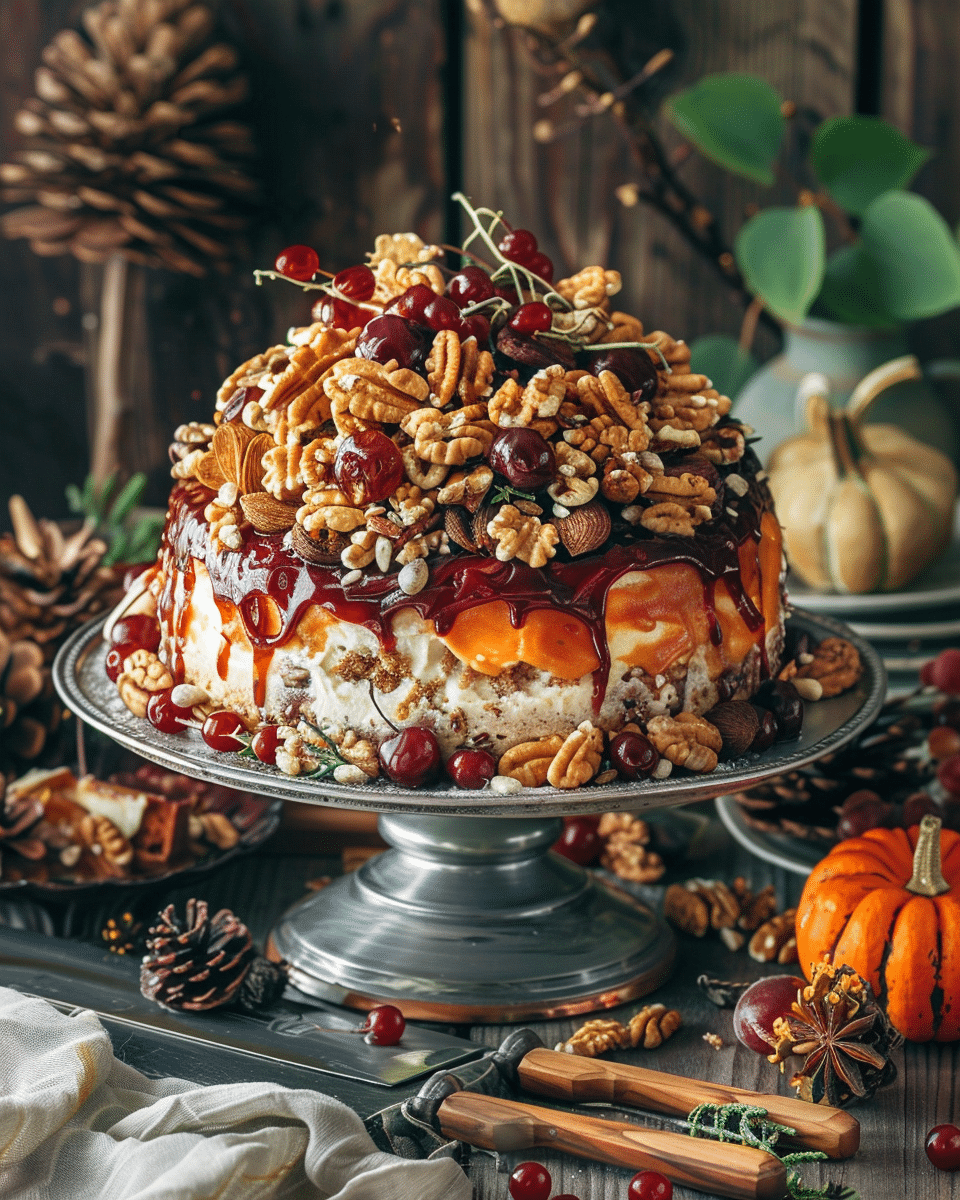 Thanksgiving Turkey Cake Jars