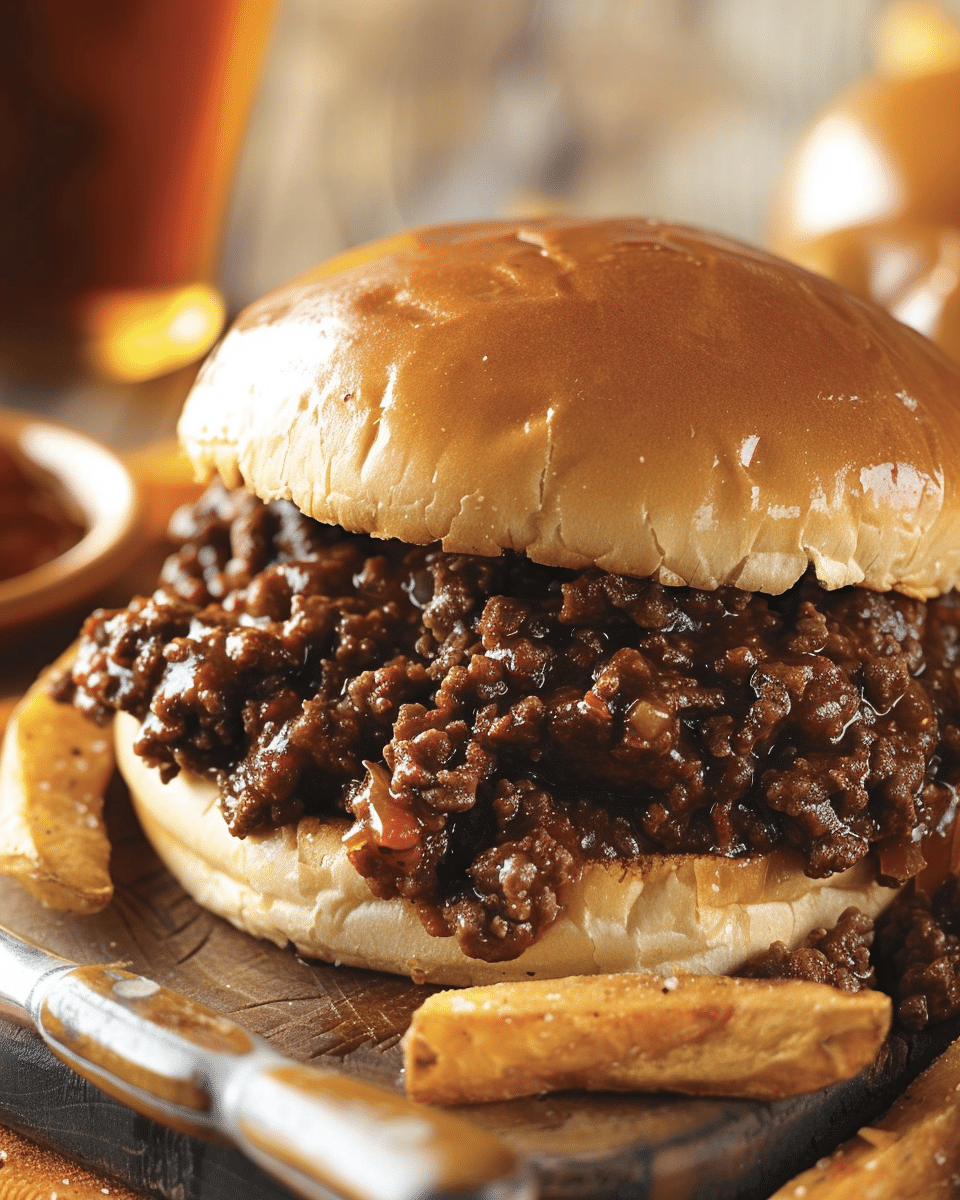 Crock Pot Root Beer Sloppy Joes