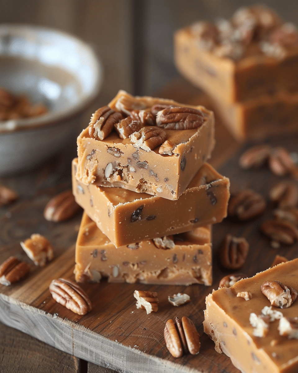 Pumpkin Pecan Fudge