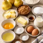 Pear Upside-Down Cake Recipe