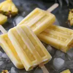 Vanilla Pineapple Popsicles Recipe