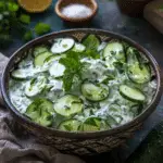 Cucumber Yogurt Salad Recipe (Khyar bi Laban)