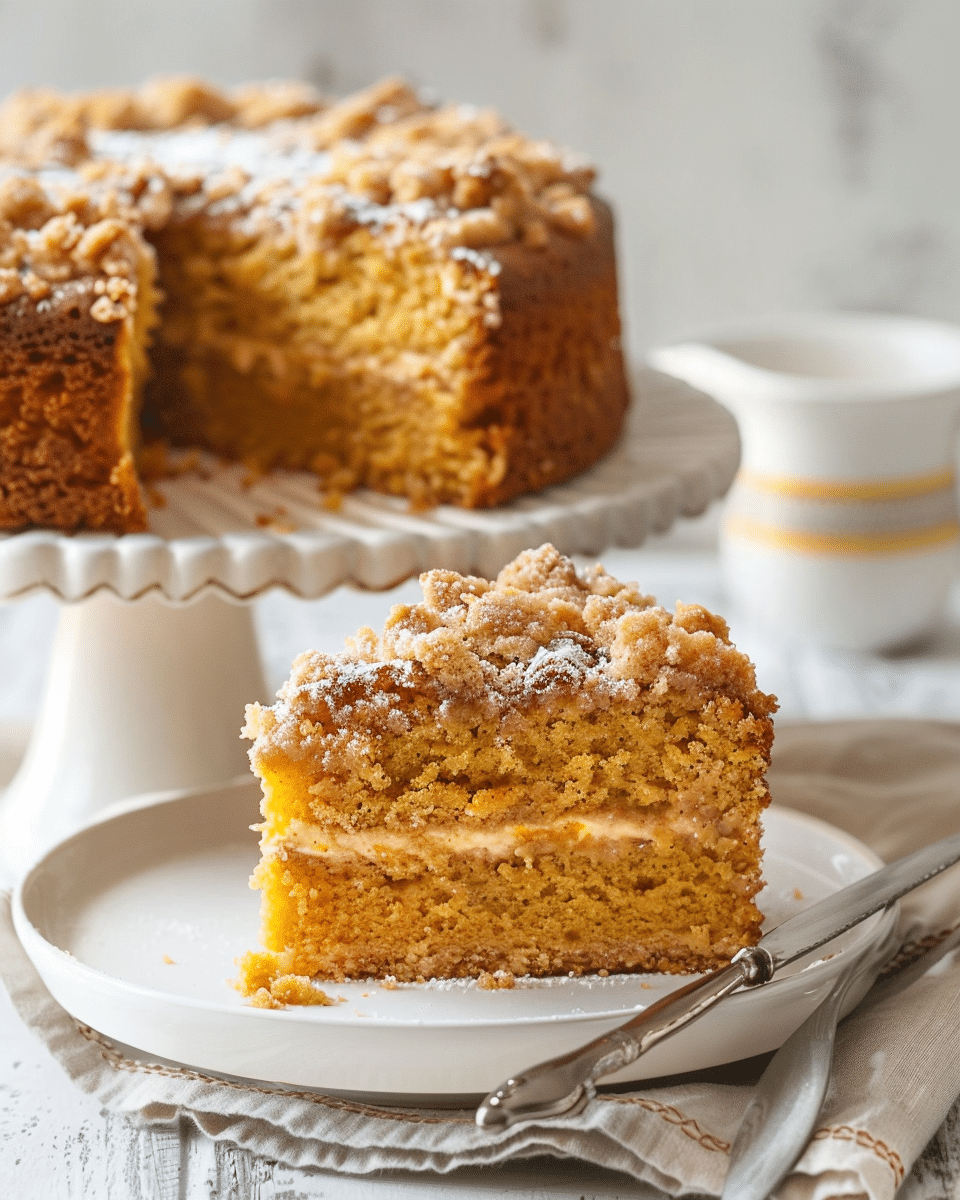 Pumpkin Crumb Cake