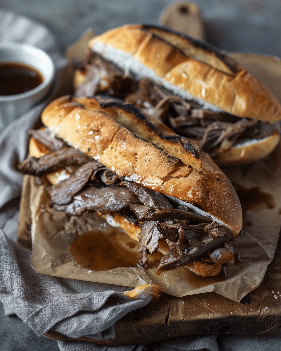Easy French Dip with Au Jus