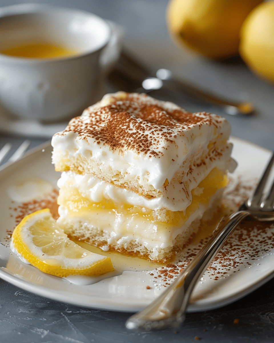 Lemon Tiramisu