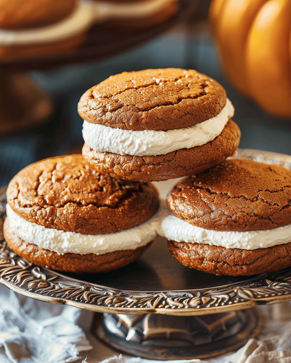 Pumpkin Whoopie Pies
