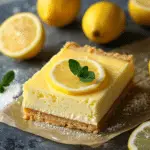 Lemon Cheesecake Bars