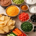 Halloween Taco Dip
