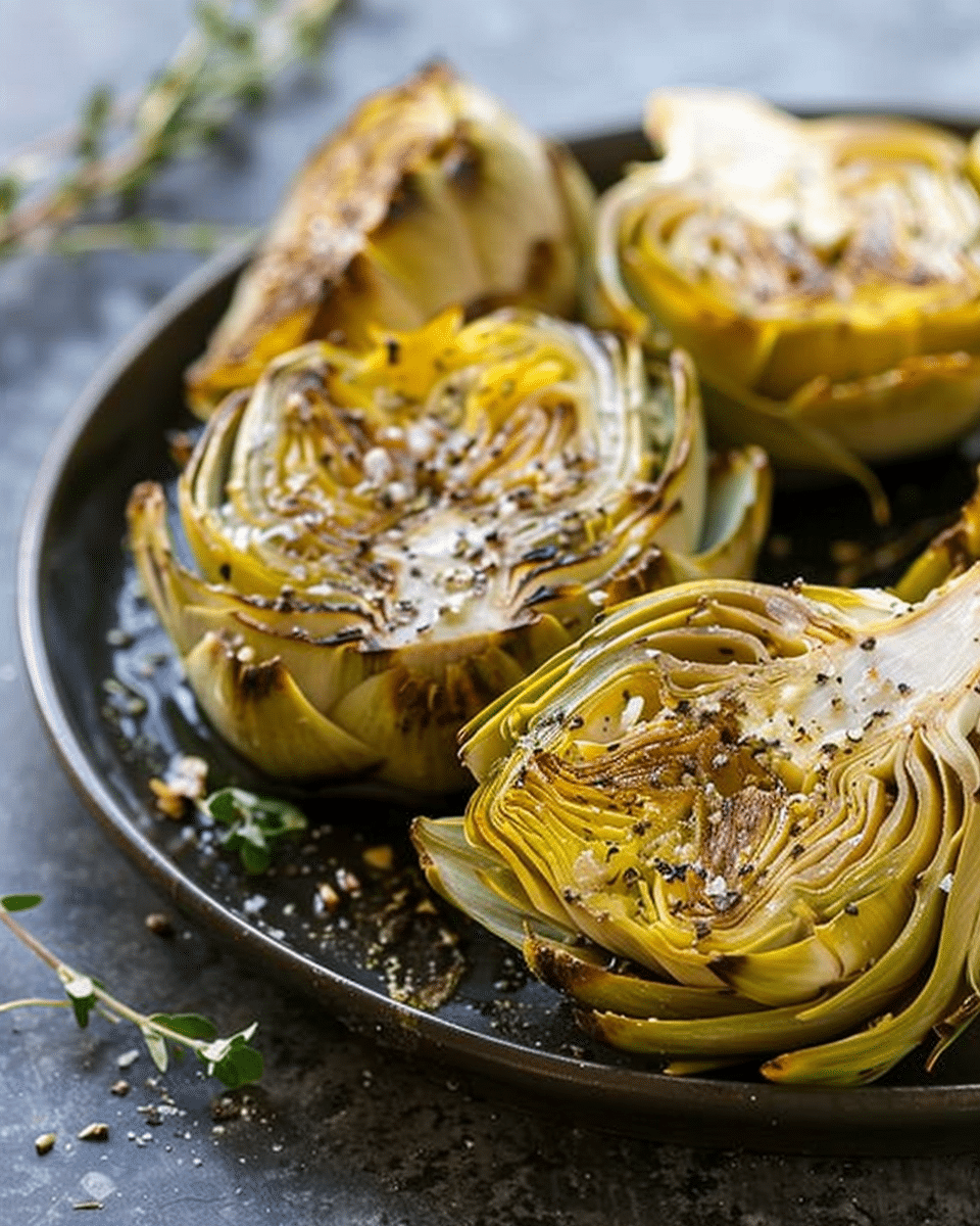 Baked Artichoke Hearts Recipe – Crispy, Garlicky, and Delicious