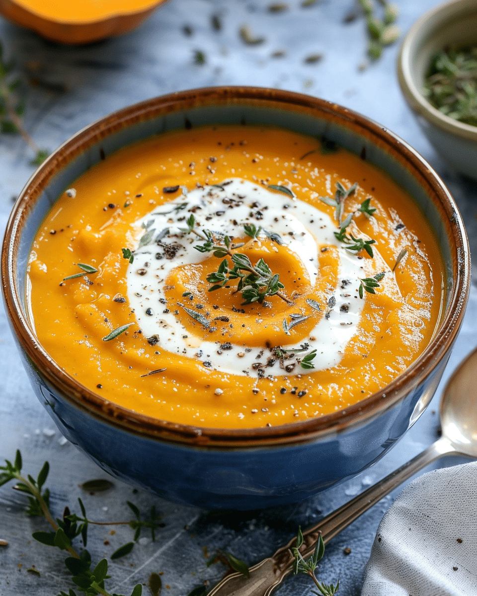 Creamy Butternut Squash Soup Recipe – Easy, Healthy, and Comforting