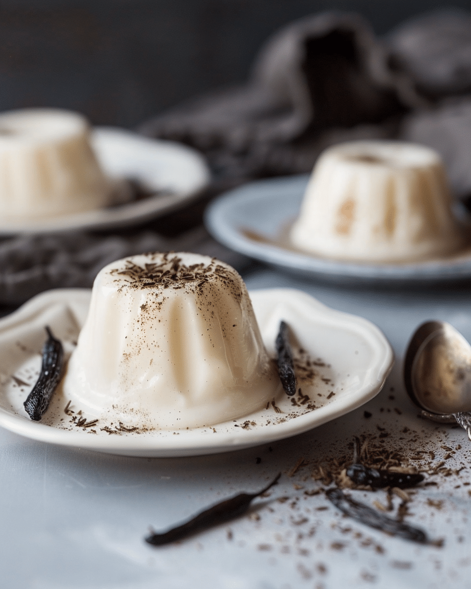 Vanilla Bean Panna Cotta – A Creamy, Elegant, and Easy Italian Dessert