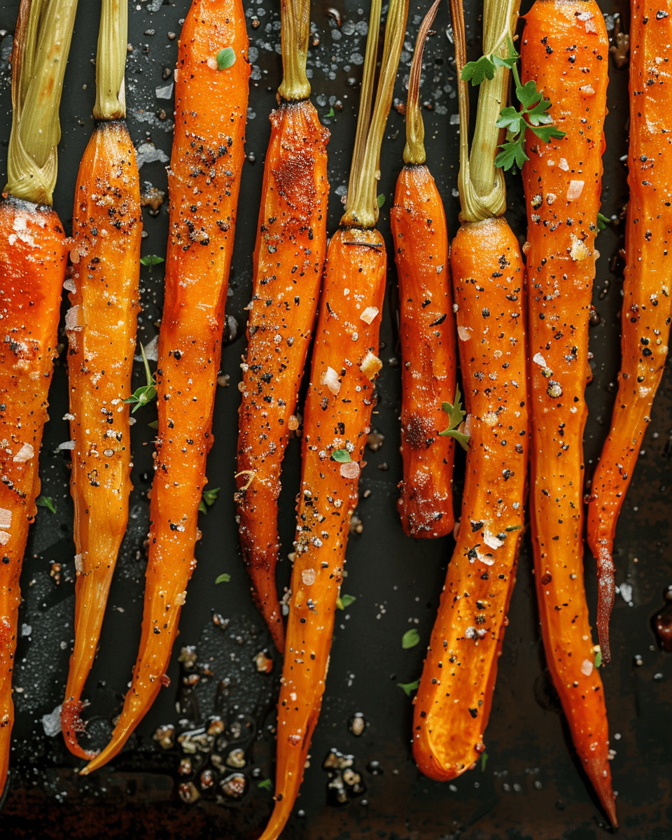 Maple Roasted Carrots