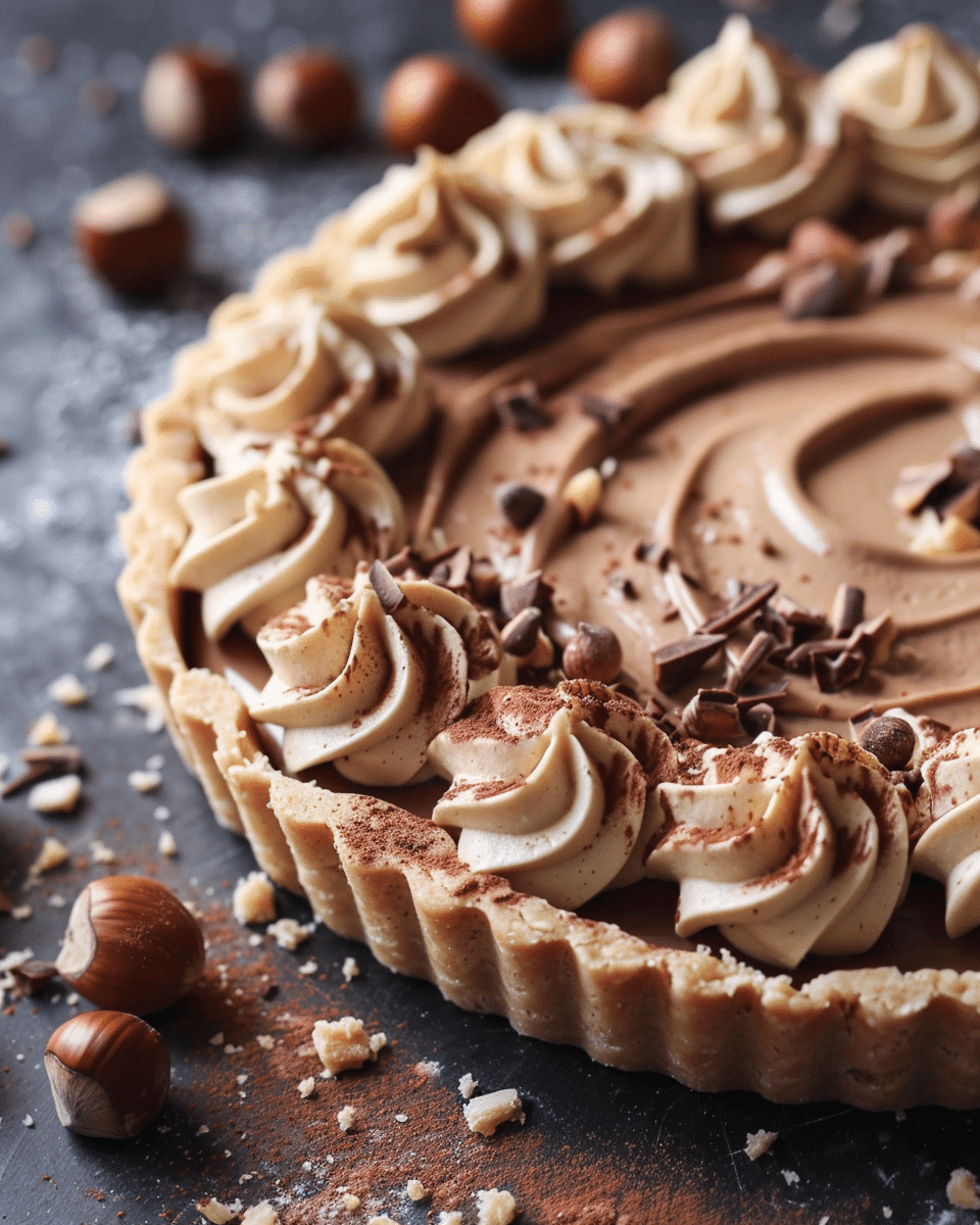 Chocolate Hazelnut Tart Recipe – Rich, Creamy, and Irresistibly Delicious