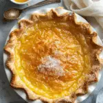 Salted Honey Custard Pie