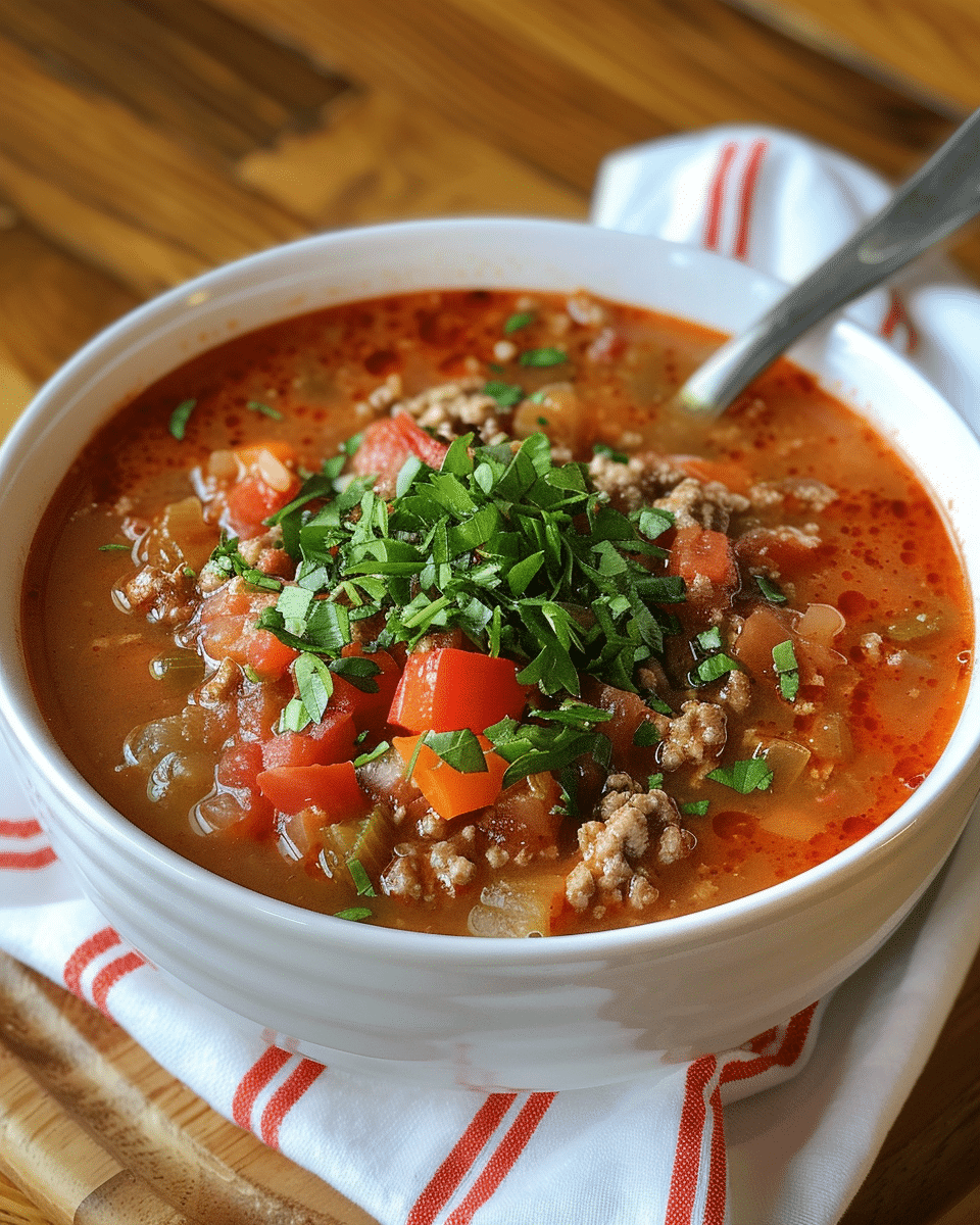 Stuffed Pepper Soup