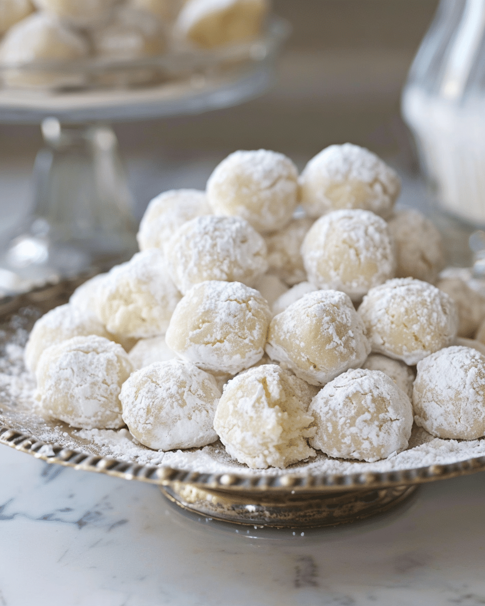 Mexican Wedding Cookies Recipe – Buttery, Melt-in-Your-Mouth Snowball Cookies