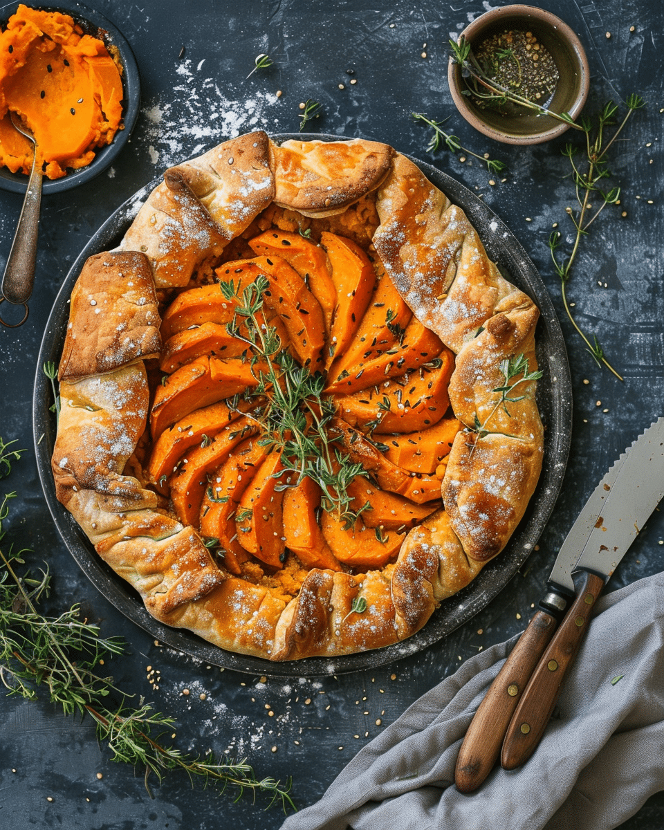 Sweet Potato Galette Recipe: A Delicious Blend of Sweet, Savory, and Spicy Flavors