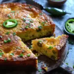 Jalapeño Cheddar Cornbread – Moist, Cheesy, and Perfectly Spicy