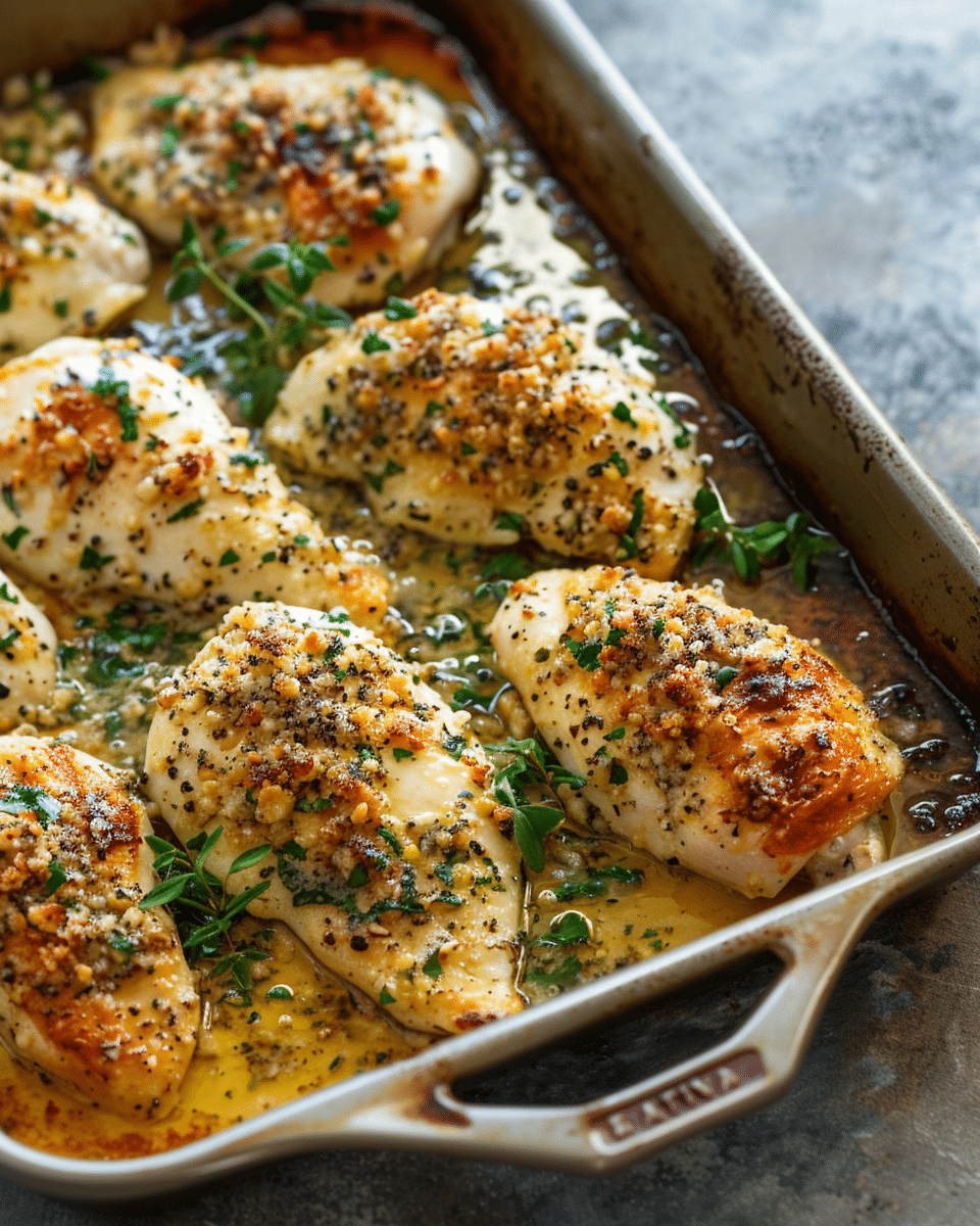 Baked Garlic Parmesan Chicken