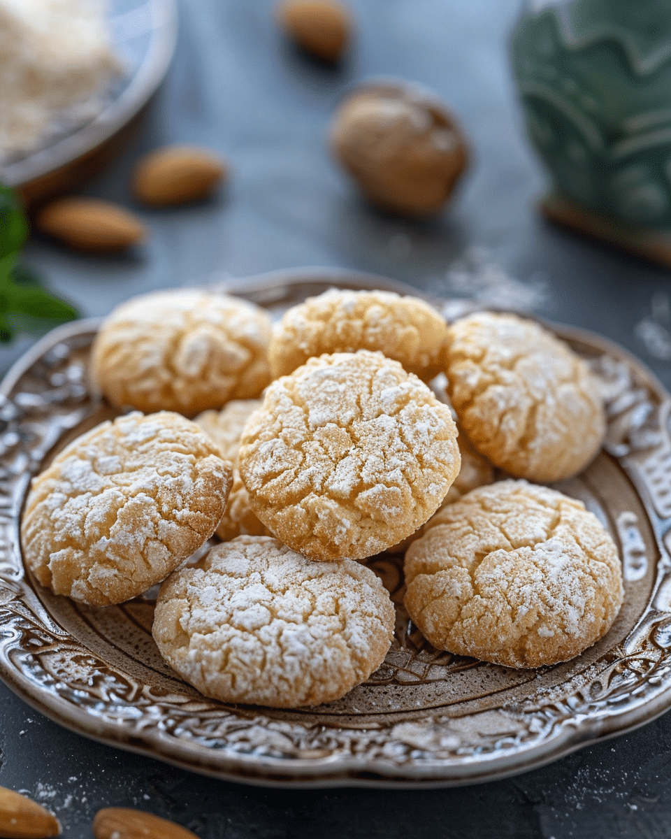 Homemade Amaretti Cookies – Soft and Chewy Italian Almond Cookies