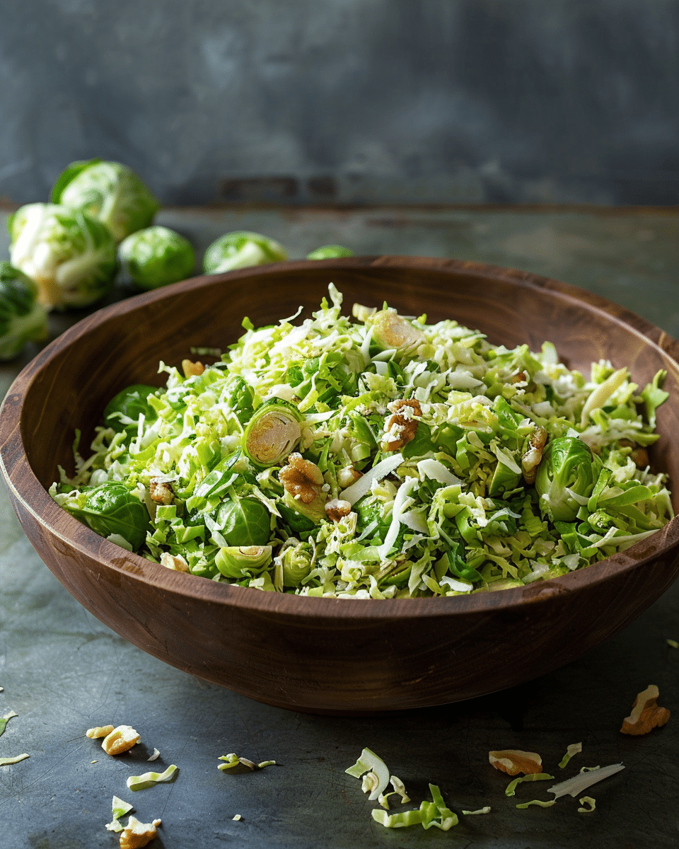 Shaved Brussels Sprouts Salad – A Fresh, Crunchy, and Delicious Recipe
