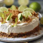 No-Bake Lime and Speculoos Cake