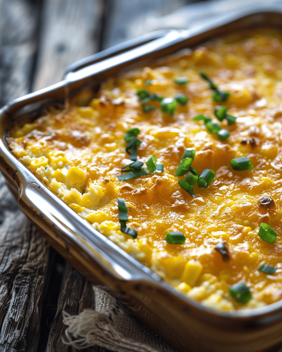 Awesome and Easy Creamy Corn Casserole