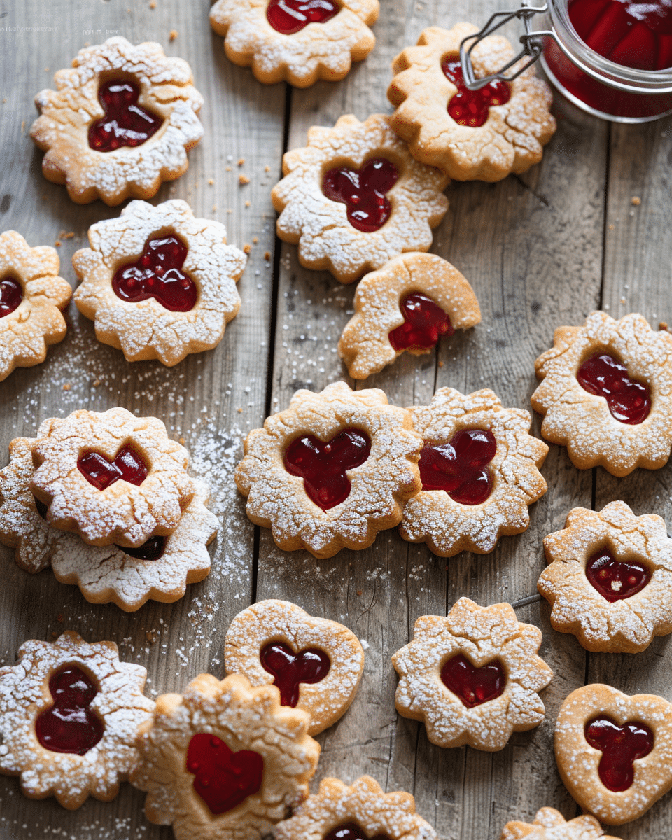 Classic Linzer Cookies Recipe: Buttery, Delicate, and Filled with Raspberry Jam