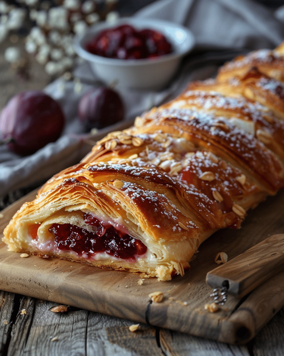 Copycat Starbucks Sugar Plum Cheese Danish Recipe
