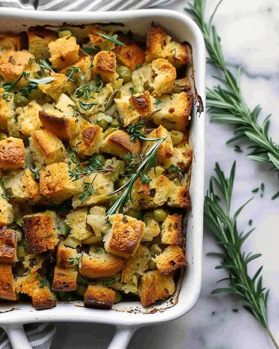 Buttery Herb Stuffing Recipe