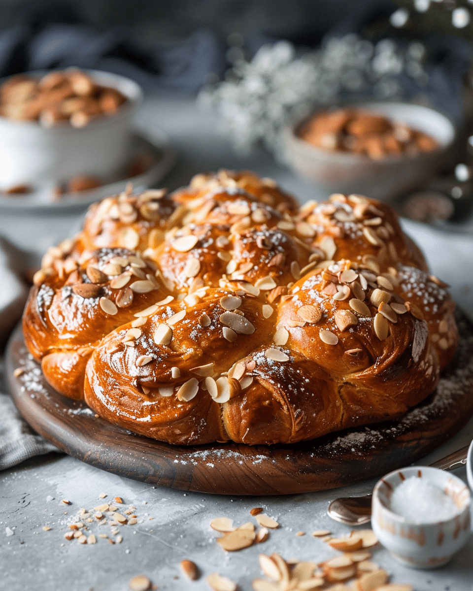 Orange, Cardamom and Almond Brioche Buns – Soft, Fluffy, and Fragrant Homemade Treats