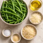 Roasted Parmesan Green Beans