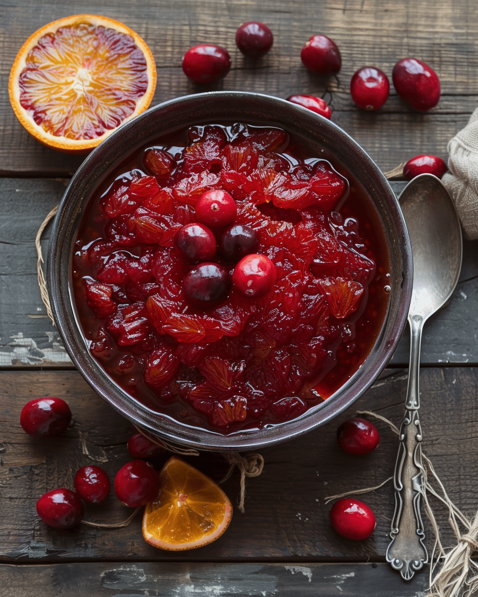 Cranberry Orange Sauce