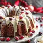 White Chocolate Cranberry Bundt Cake