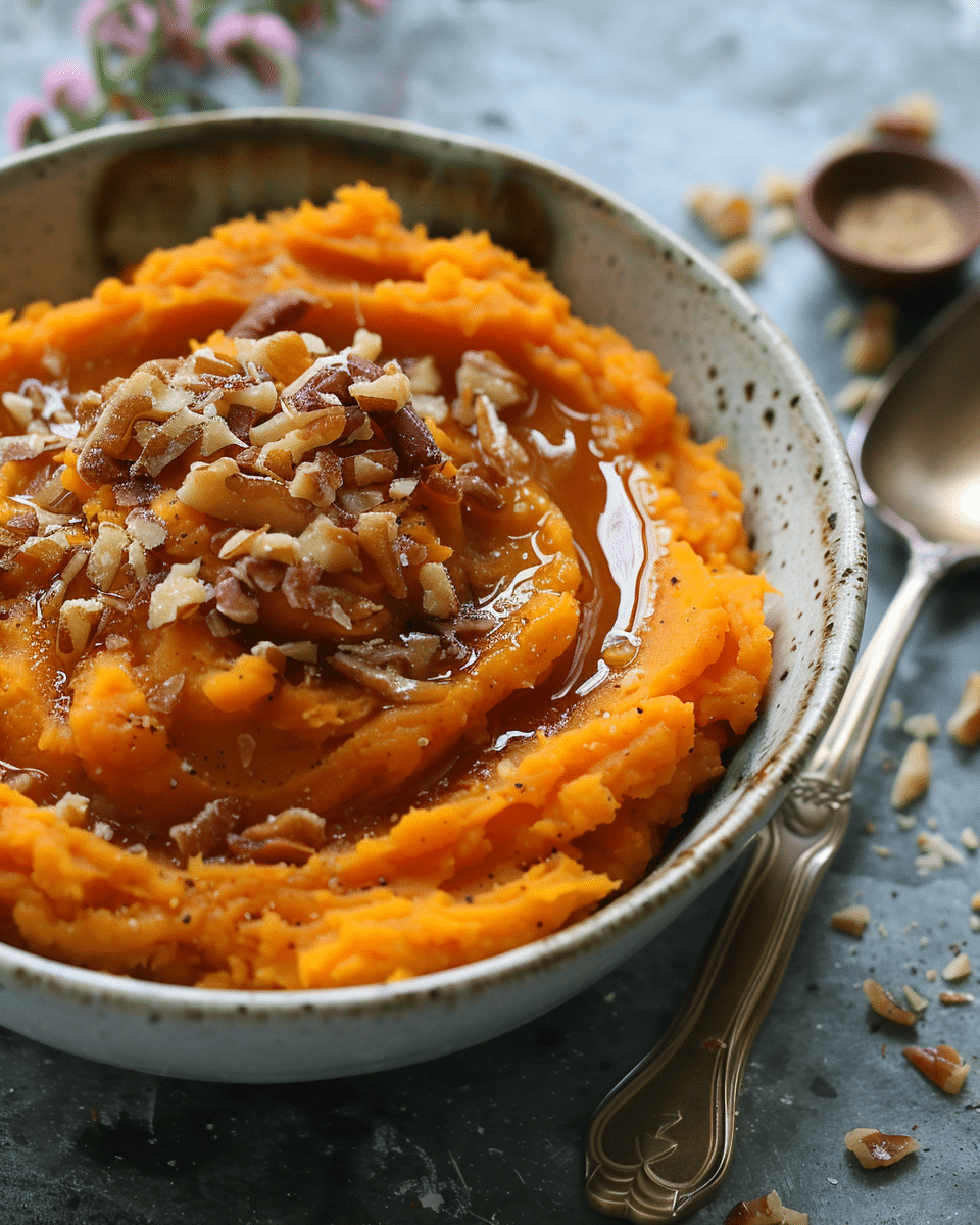 Mashed Sweet Potatoes With Maple and Brown Butter