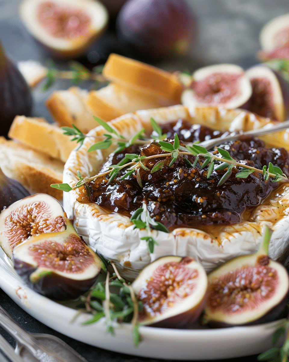 Baked Brie with Fig Jam – An Easy and Elegant Appetizer