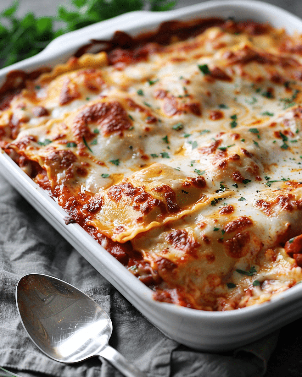 Easy Ravioli Bake Recipe – A Cheesy, Comforting Family Dinner