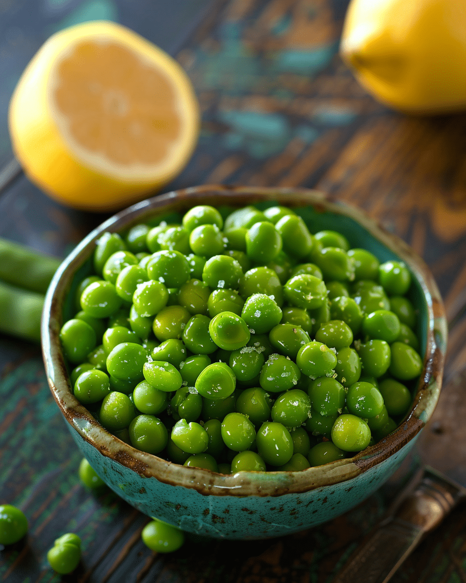 Lemon Pepper Peas Recipe: A Quick, Buttery, and Flavorful Side Dish