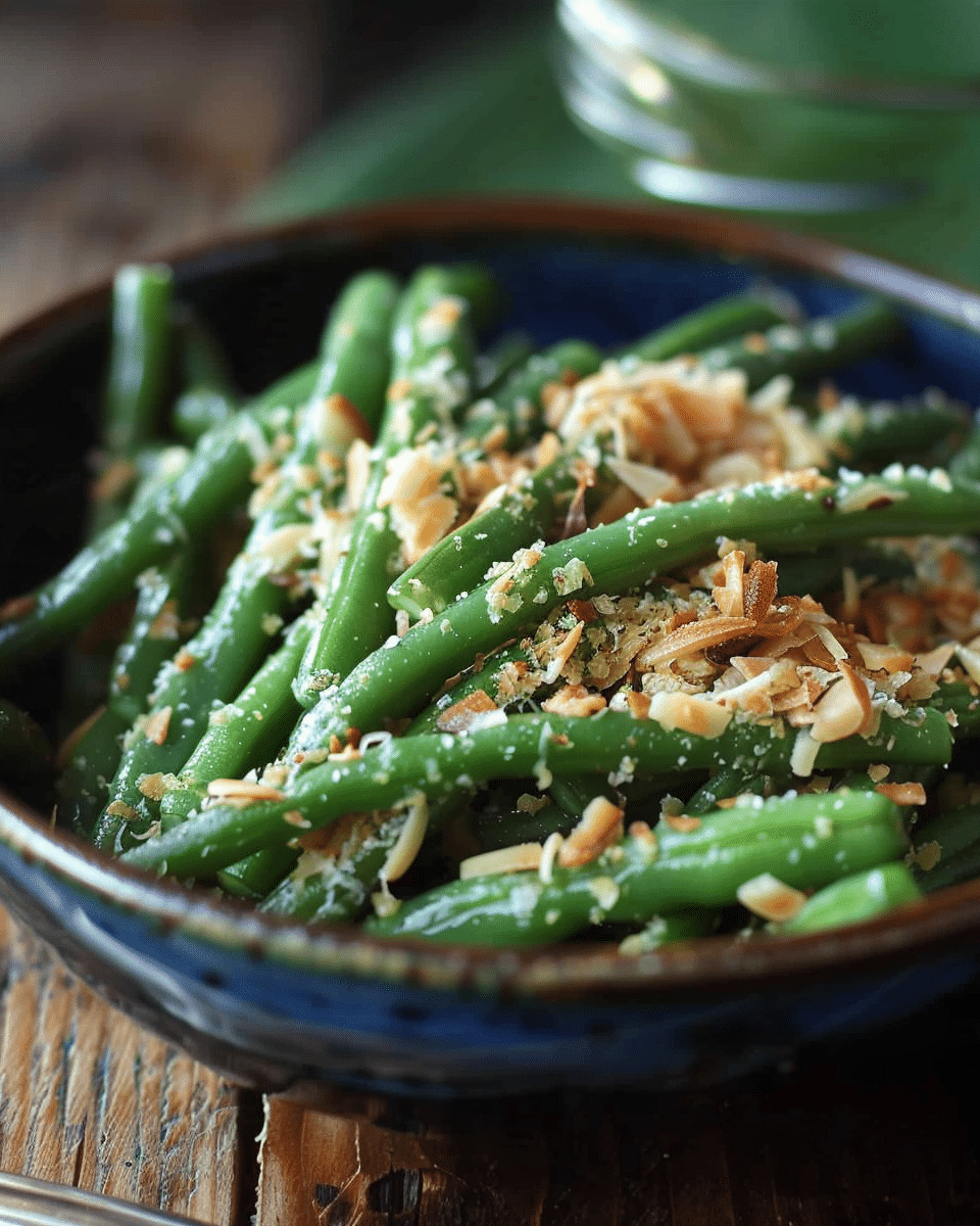 Green Beans Almondine